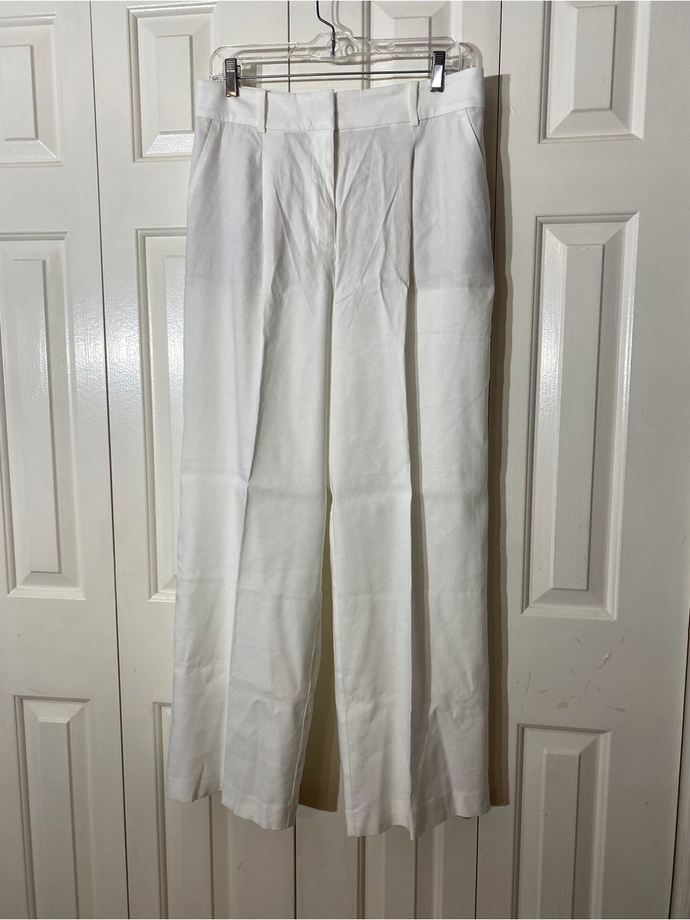 Loft Peyton Trouser Pants in a Linen Blend